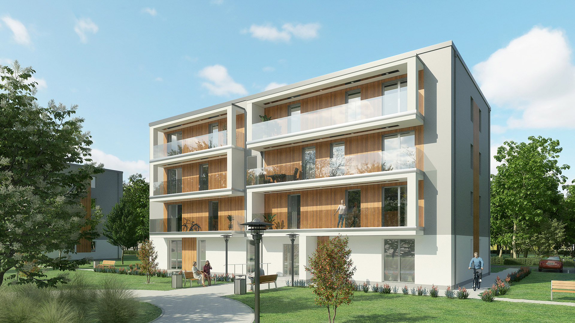 projekt osiedle zielony zakątek